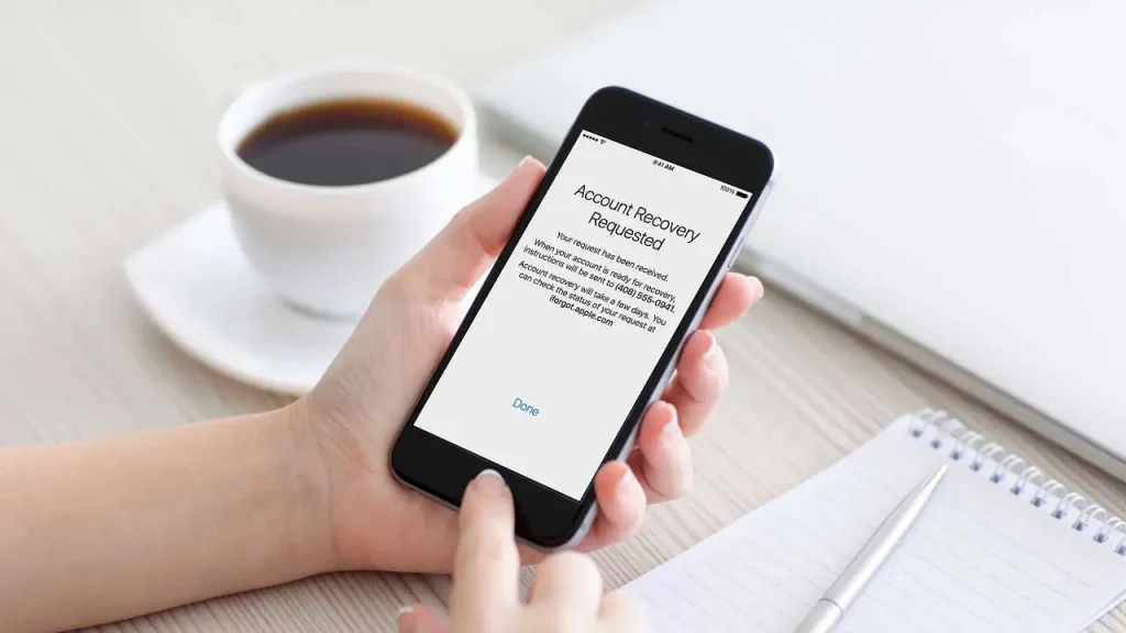 فراموش کردن اپل آیدی