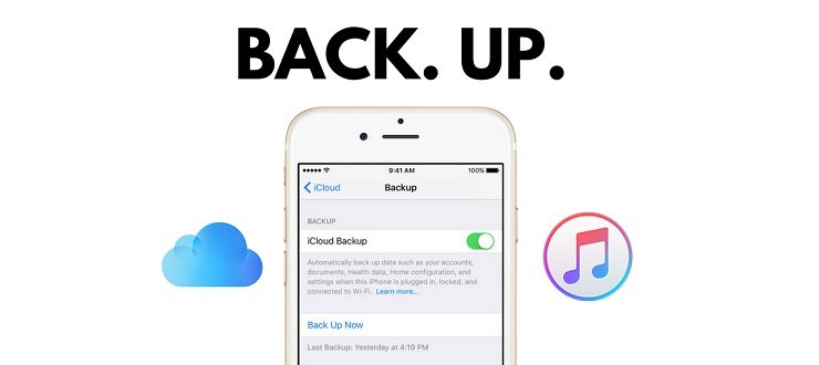 بکاپ و ریستور آیفون با آیتیونز و آیکلود