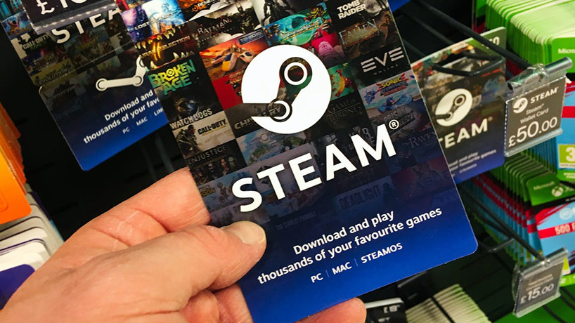 گیفت کارت استیم