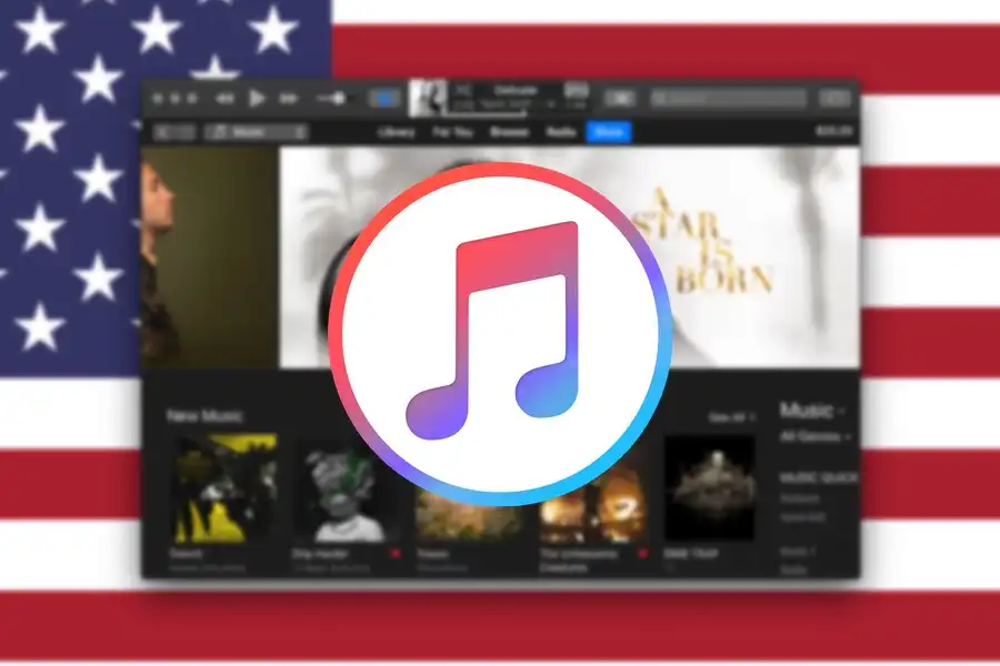 انتخاب کشور برای ساخت اپل آیدی