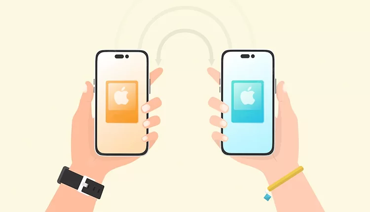 انتقال برنامه از آیفون به آیفون