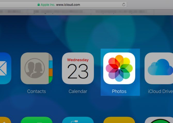 دسترسی به عکس های icloud