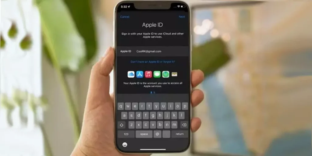 دسترسی داشتن با اپل آیدی