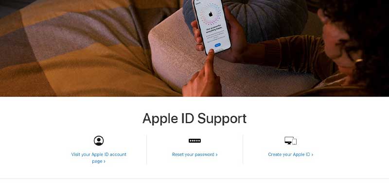 روش بازیابی رمز اپل آیدی