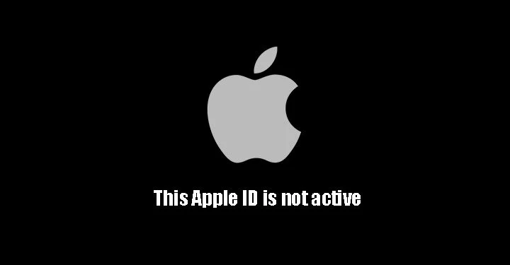 رفع ارور نات اکتیو اپل آیدی