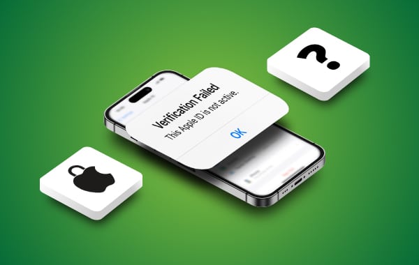 نات اکتیو اپل آیدی آیفون