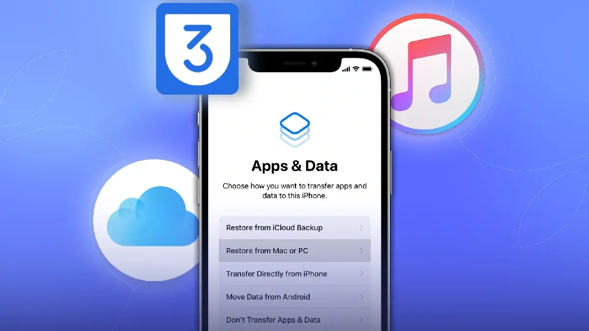 مراحل آماده سازی قبل از ریست فکتوری آیفون